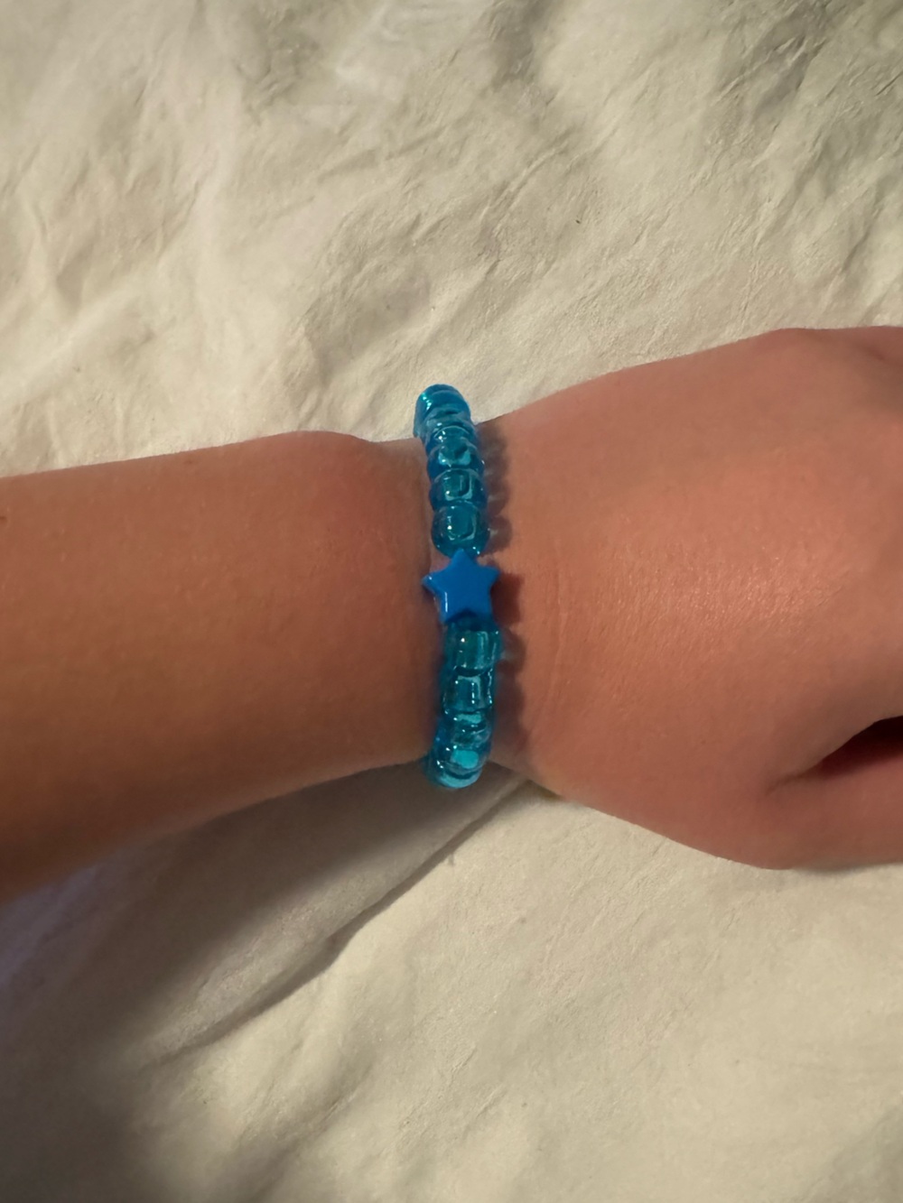 Kids Blue Star Beaded Bracelet - Kids Accessories